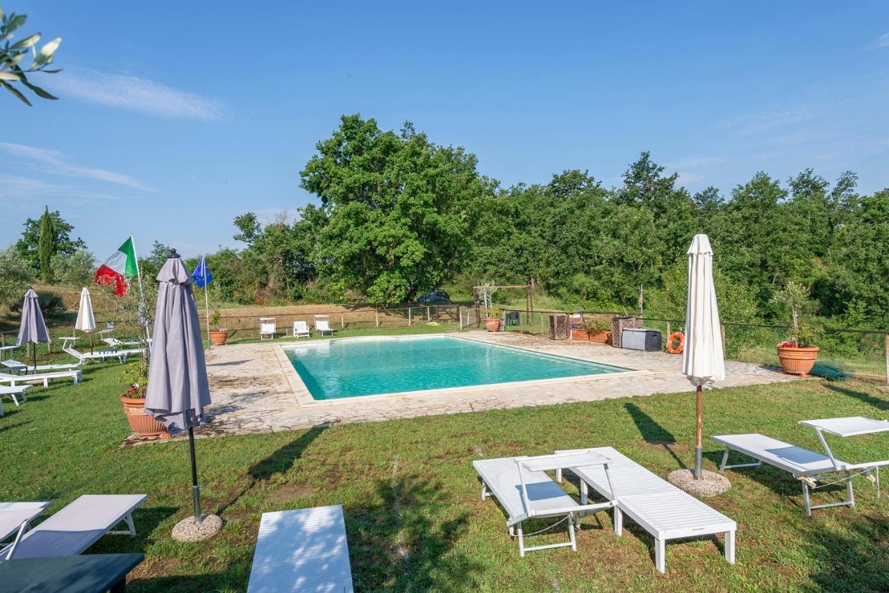 Locanda Vesuna Countryhouse Trequanda Exteriér fotografie