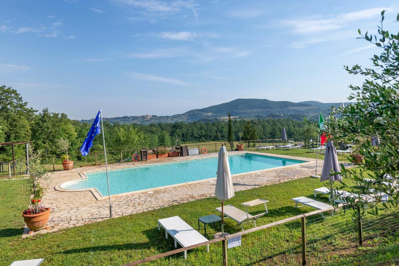 Locanda Vesuna Countryhouse Trequanda Exteriér fotografie